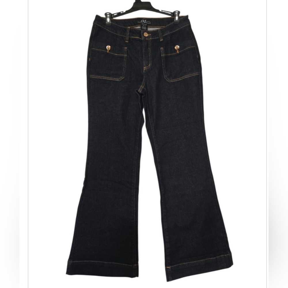 MIDNIGHT VELVET (New)Classic Blue Women's Jeans.Size 10 - Picture 2 of 12
